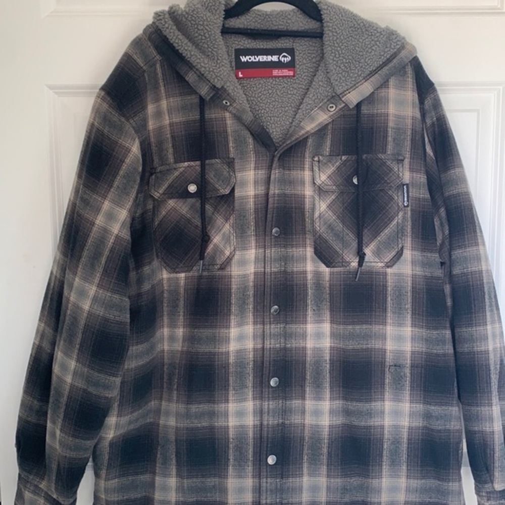 WOLVERINE Fleece Lined Hooded Jacket